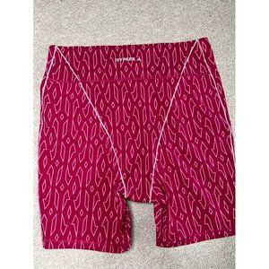 Adidas Ivy Park pink biker shorts 2X